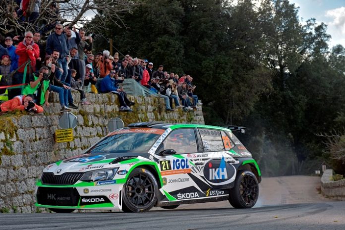Private SKODA Teams feiern Doppelsieg in der WRC 2-Kategorie