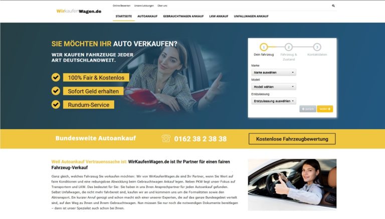 Autohändler in Unna : Autoankauf Unna kauft jeden Gebrauchtwagen an!