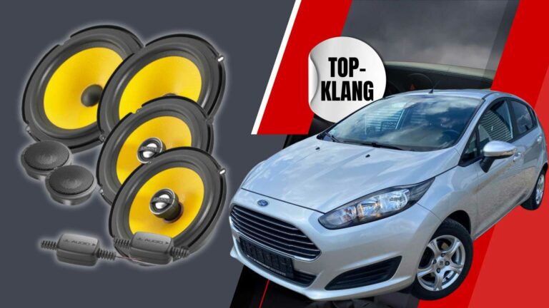 Top Klang im Ford Fiesta MK7 mit Oberklasse Soundsystem